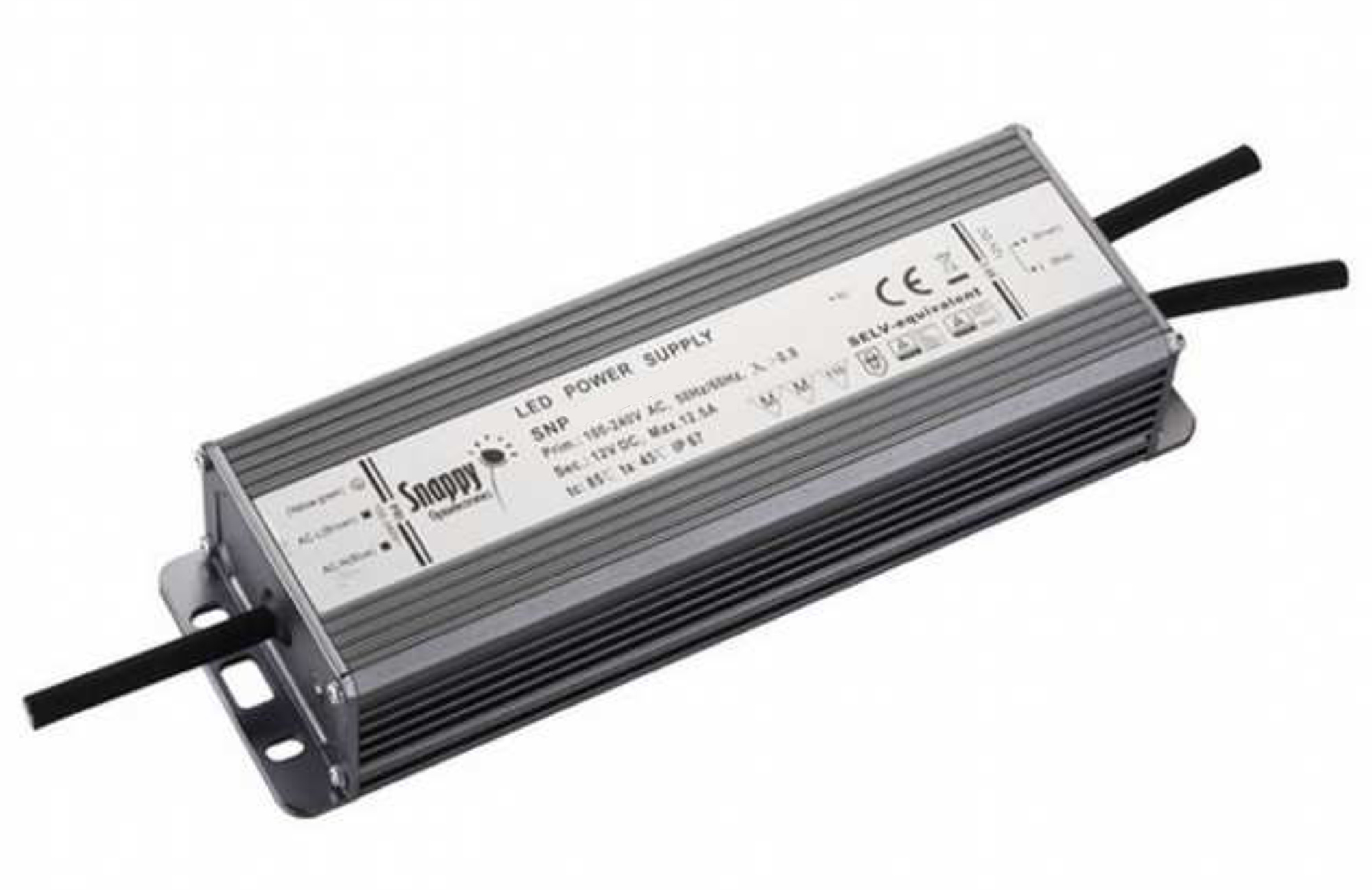 SPE100-24VLP  SPE; 100W; Constant Voltage Non Dimmable Aluminum LED Driver; 24VDC; 4.17A; Pf>0.9; TC:+90?; TA:45?; IP67; Effi>85%; Screw Connection; 3yrs Warranty.